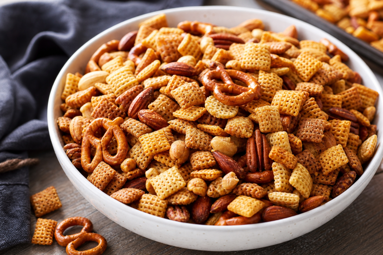 Smoked Chex Mix: An Easy Make-Ahead Party Snack