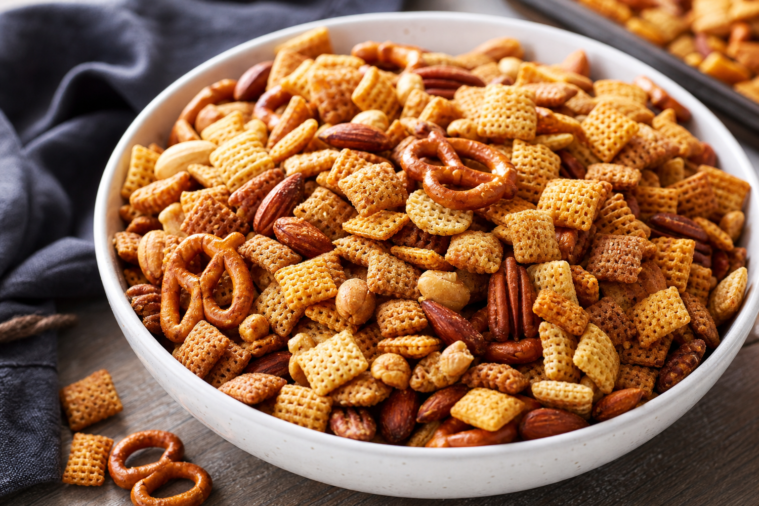 Smoked Chex Mix: An Easy Make-Ahead Party Snack 7 smoked chex mix an easy make ahead party snack Smoked Chex Mix: An Easy Make-Ahead Party Snack