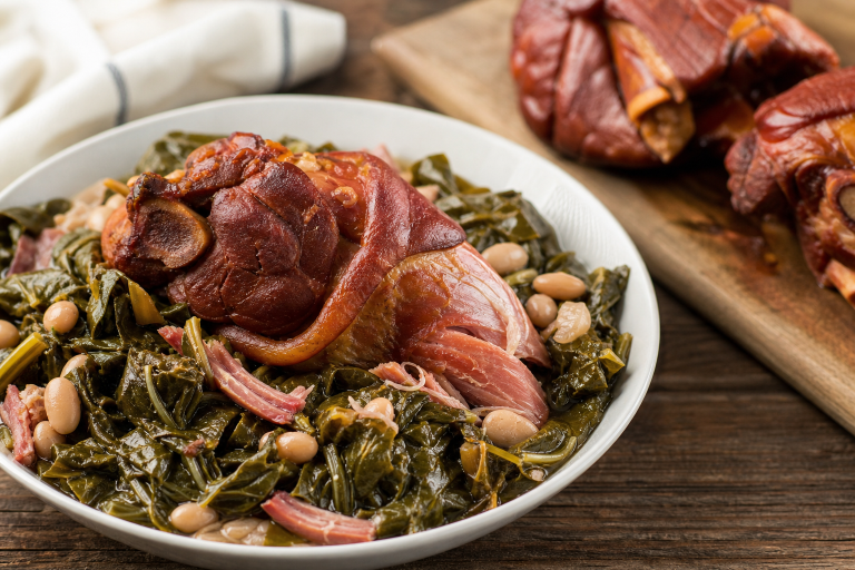 Smoked Ham Hocks for Cheap, Smoky Flavor in Beans and Greens