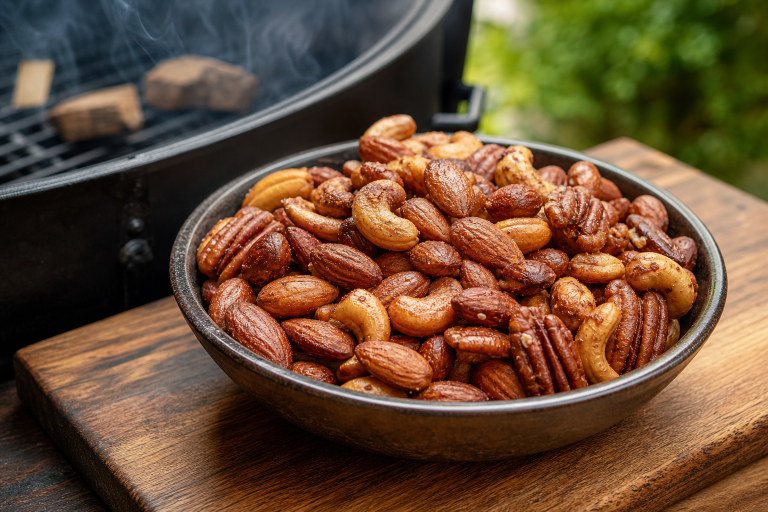 Smoked Nuts: A Cheap Snack From Leftover Smoker Heat