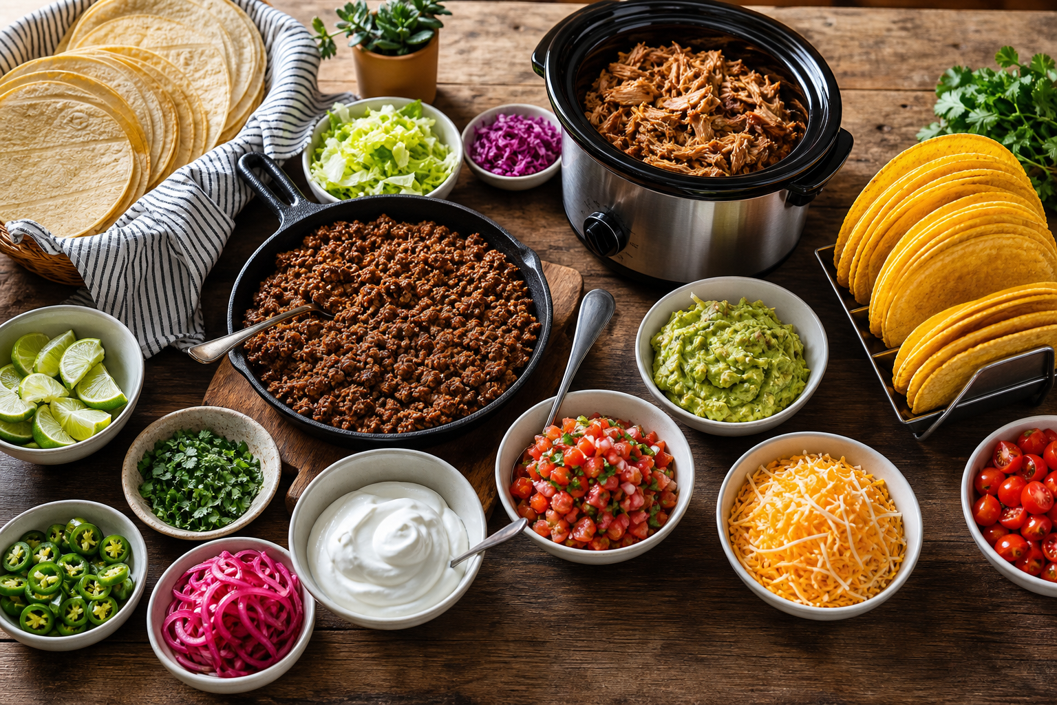 15 Taco Bar Ideas for Feeding a Crowd 16 15 Taco Bar Ideas for Feeding a Crowd