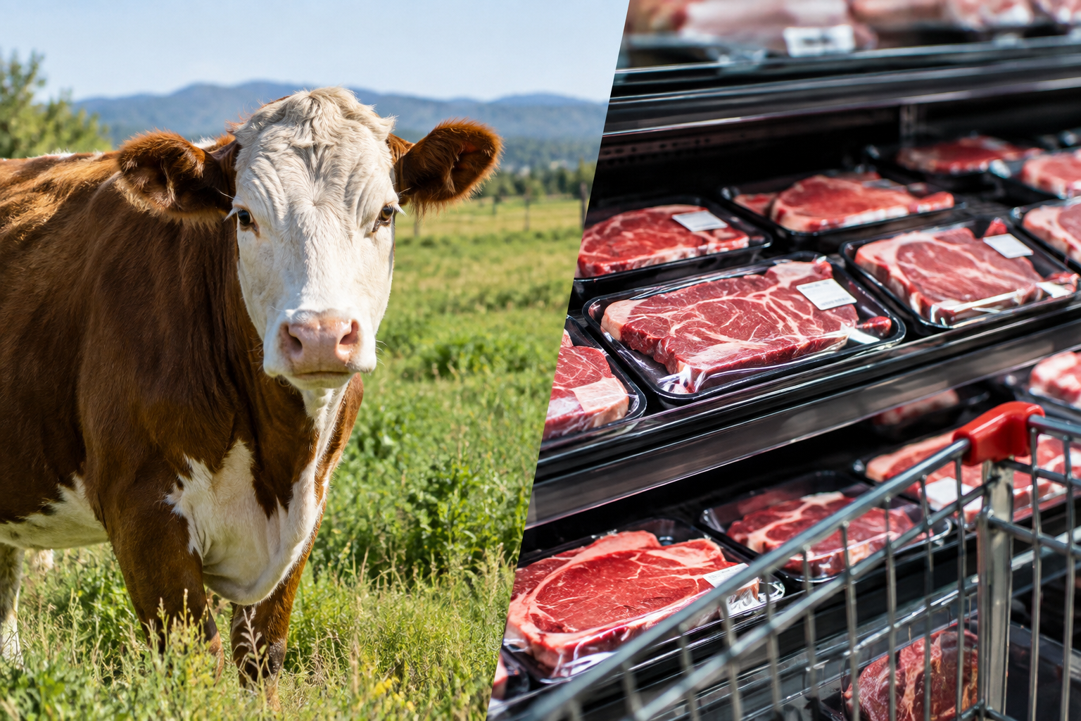 Half Cow vs Grocery Store Beef: How to Compare the True Cost 1 half cow vs grocery store beef how to compare the true cost Half Cow vs Grocery Store Beef: How to Compare the True Cost