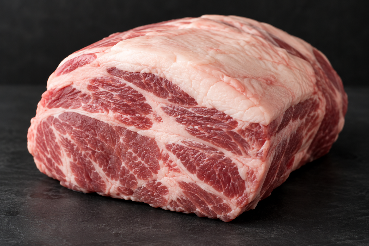 Picnic Shoulder vs Boston Butt: Which Pork Shoulder Cut Should You Buy? 8 Boston butt pork roast showing marbled fat and meat texture