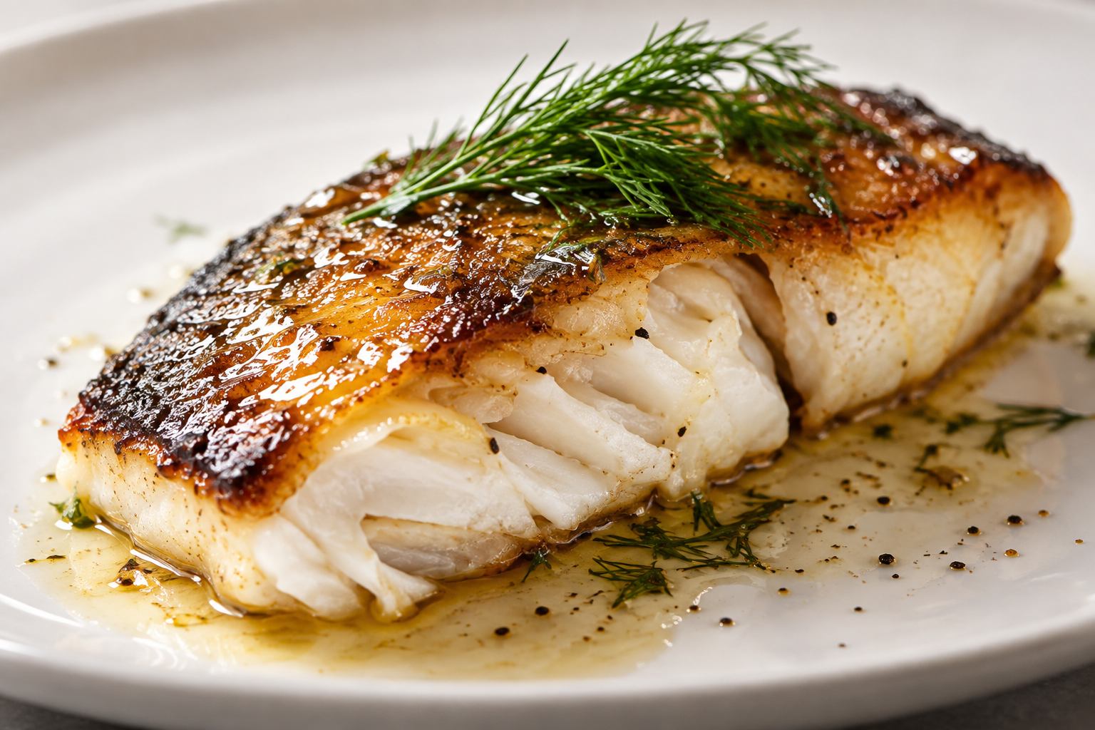 What Does Sablefish Taste Like? Flavor, Texture, and Best Uses 7 Cooked sablefish fillet showing rich, buttery flesh