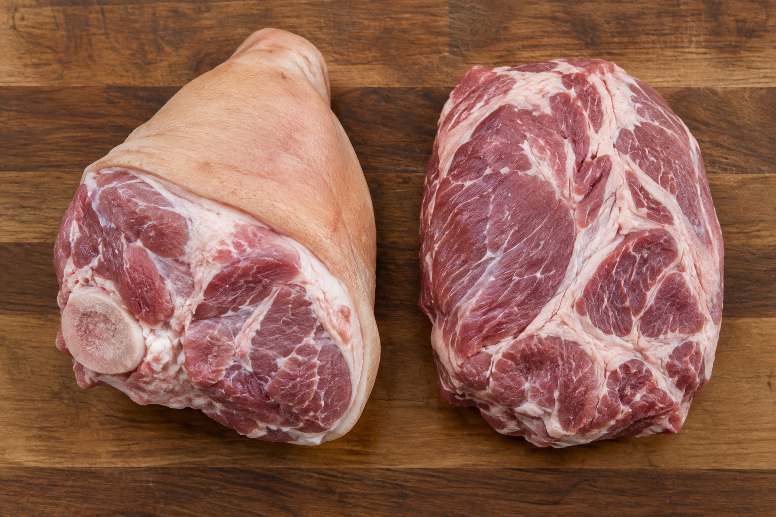 Picnic Shoulder vs Boston Butt: Which Pork Shoulder Cut Should You Buy? 9 Side-by-side comparison of picnic shoulder and Boston butt pork cuts