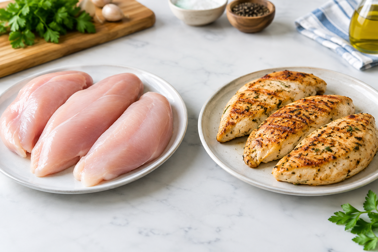 How Much Chicken Breast Per Person? Raw vs Cooked Weight Guide 5 how much chicken breast per person raw vs cooked weight guid How Much Chicken Breast Per Person? Raw vs Cooked Weight Guide