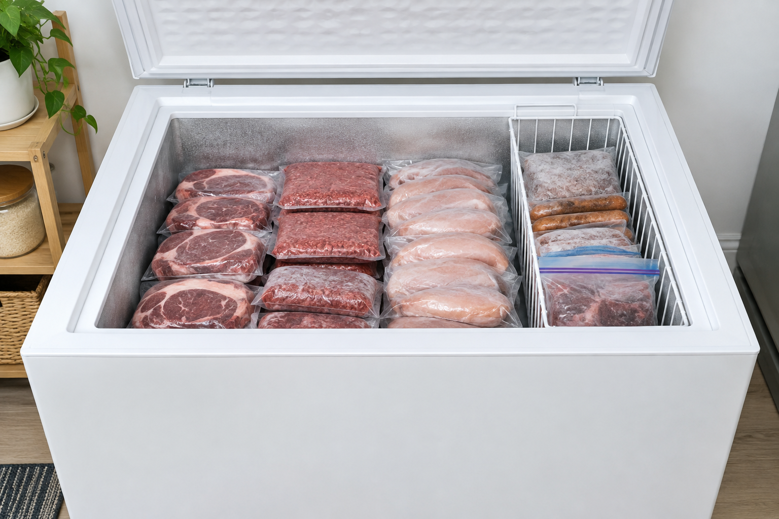How Much Meat Fits in a 7 Cubic Foot Freezer? 1 how much meat fits in a 7 cubic foot freezer How Much Meat Fits in a 7 Cubic Foot Freezer?