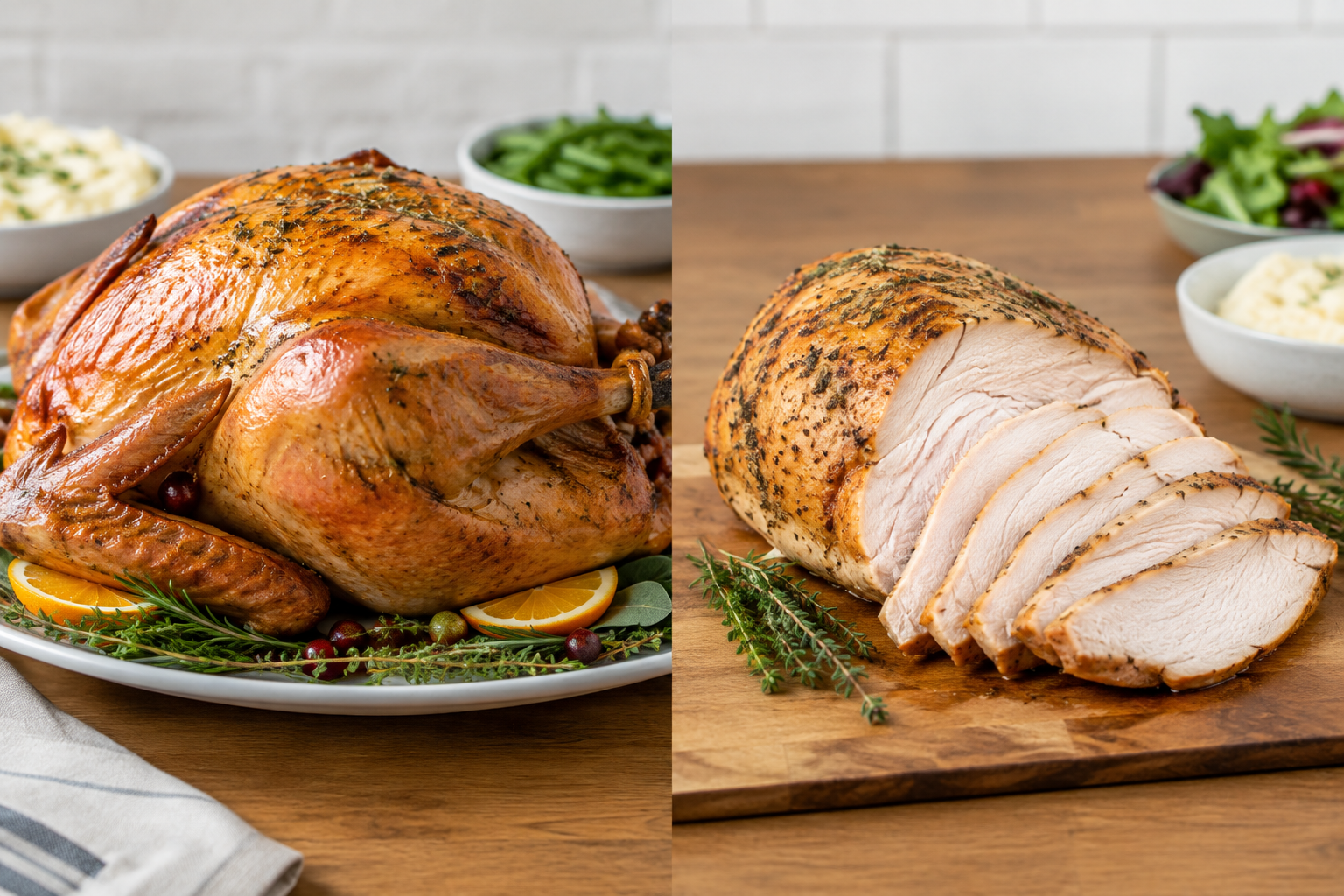 How Much Turkey Per Person? Whole Bird vs Boneless Breast 4 how much turkey per person whole bird vs boneless breast How Much Turkey Per Person? Whole Bird vs Boneless Breast