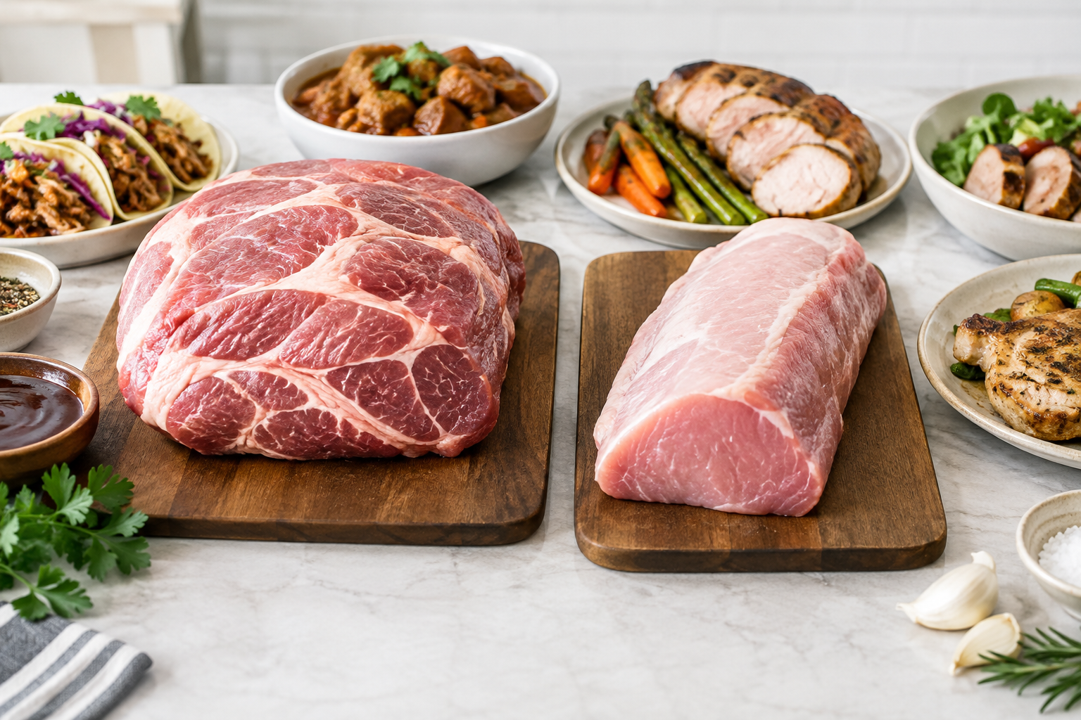Pork Shoulder vs Pork Loin: Which Gives You More Meals? 1 pork shoulder vs pork loin which gives you more meals Pork Shoulder vs Pork Loin: Which Gives You More Meals?